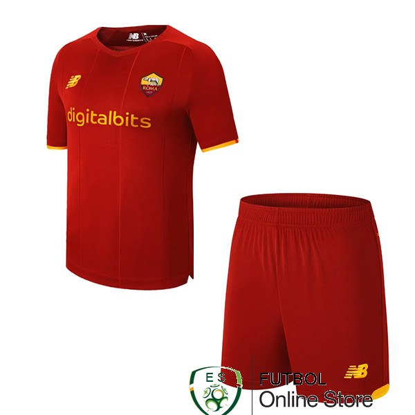 Camiseta As Roma Ninos 21/2022 Primera