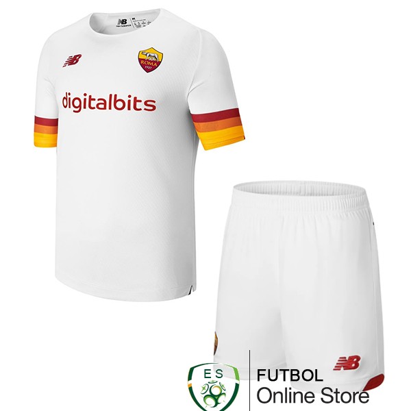 Camiseta As Roma Ninos 21/2022 Segunda