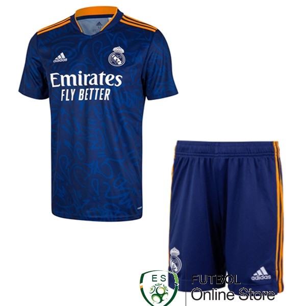 Camiseta Real Madrid Ninos 21/2022 Segunda