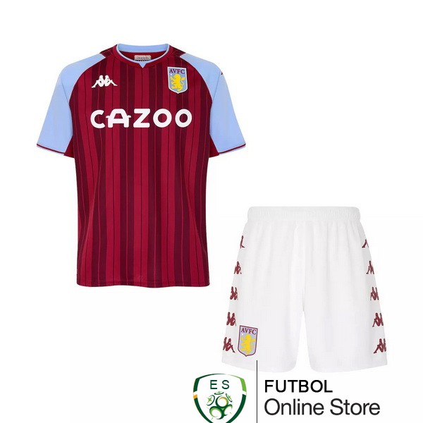 Camiseta Aston Villa Ninos 21/2022 Primera