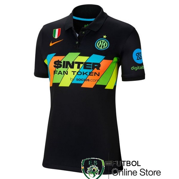 Camiseta Inter Milan Mujer 21/2022 Tercera