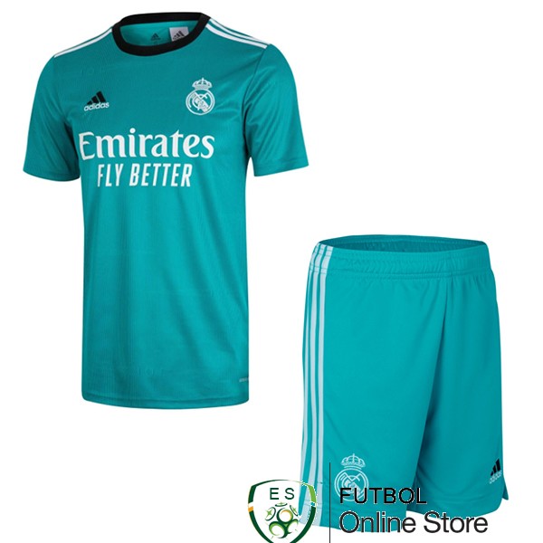 Camiseta Real Madrid Ninos 21/2022 Tercera