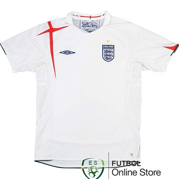 Retro Camiseta Inglaterra 2006 Primera