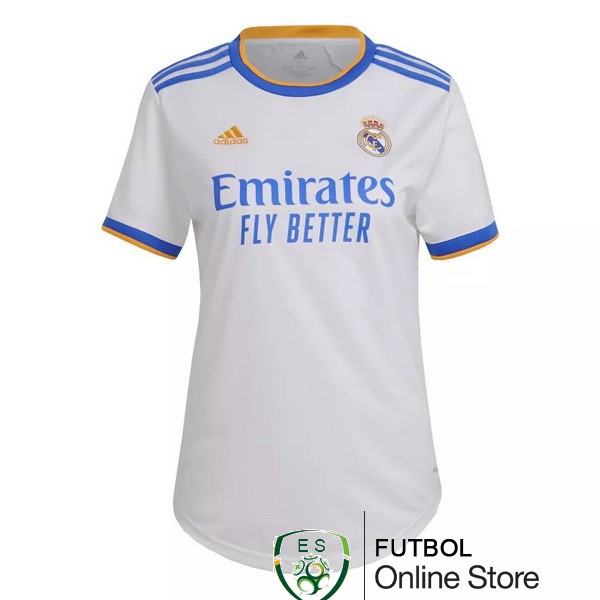 Camiseta Real Madrid Mujer 21/2022 Primera