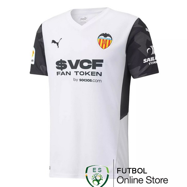 Camiseta Valencia 21/2022 Primera