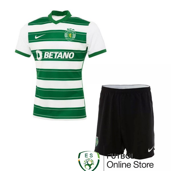 Camiseta Sporting de Lisboa Ninos 21/2022 Primera