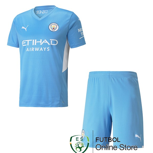 Camiseta Manchester City Ninos 21/2022 Primera