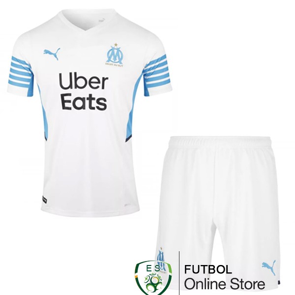 Camiseta Marseille Ninos 21/2022 Primera
