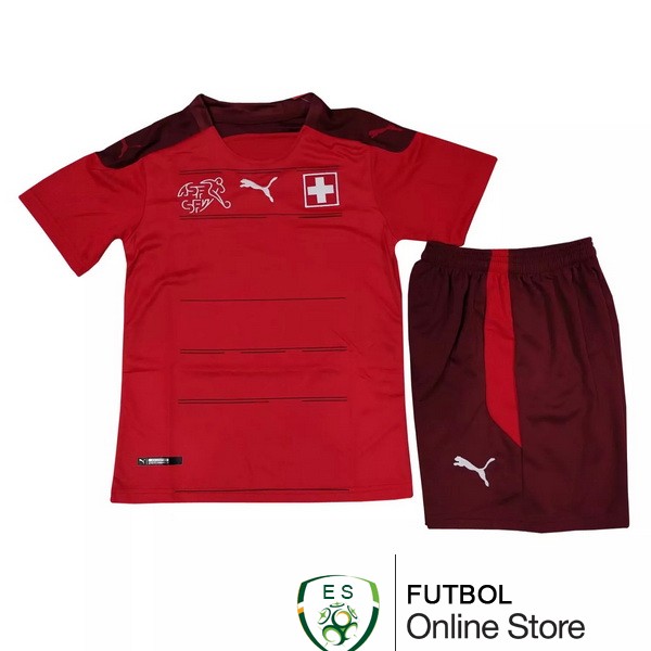 Camiseta Suiza Ninos 2021 Primera