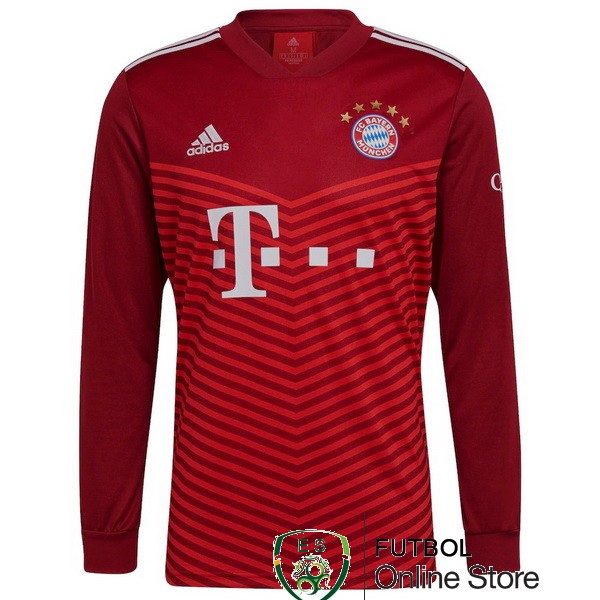 Camiseta Bayern Munich 21/2022 Manga Larga Primera