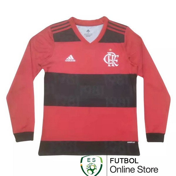 Camiseta Flamengo 21/2022 Manga Larga Primera