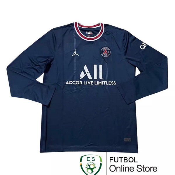 Camiseta Paris Saint Germain 21/2022 Manga Larga Primera