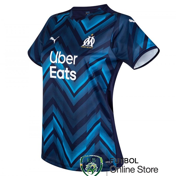 Camiseta Marseille Mujer 21/2022 Segunda