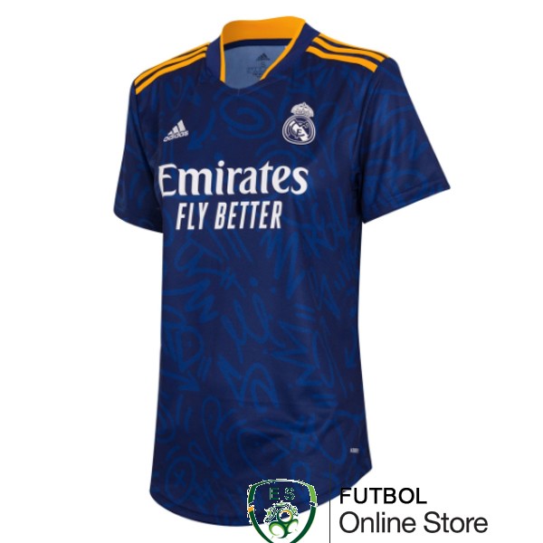 Camiseta Real Madrid Mujer 21/2022 Segunda