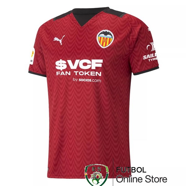 Camiseta Valencia 21/2022 Segunda
