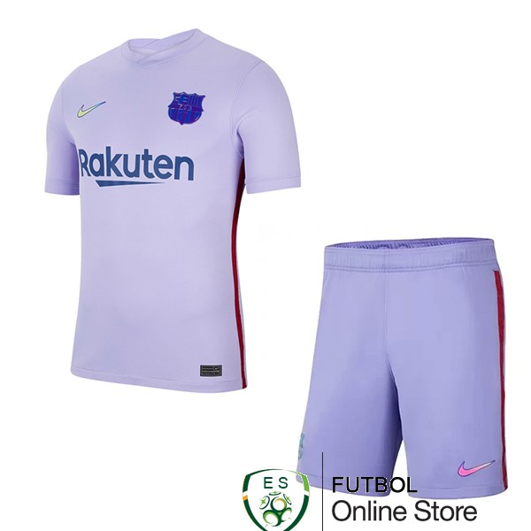 Camiseta Barcelona Ninos 21/2022 Segunda