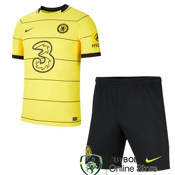 Camiseta Chelsea Ninos 21/2022 Segunda