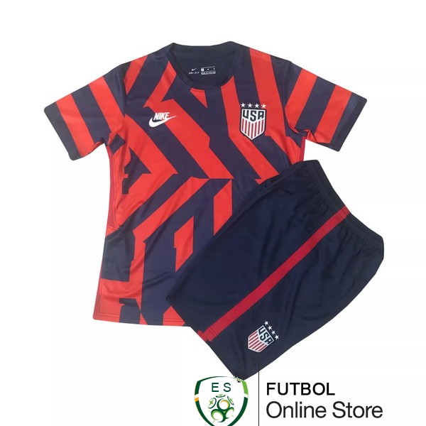 Camiseta USA Ninos 2021 Segunda