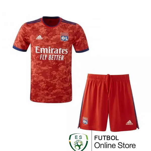 Camiseta Lyon Ninos 21/2022 Segunda