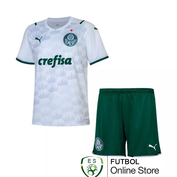 Camiseta Palmeiras Ninos 21/2022 Segunda