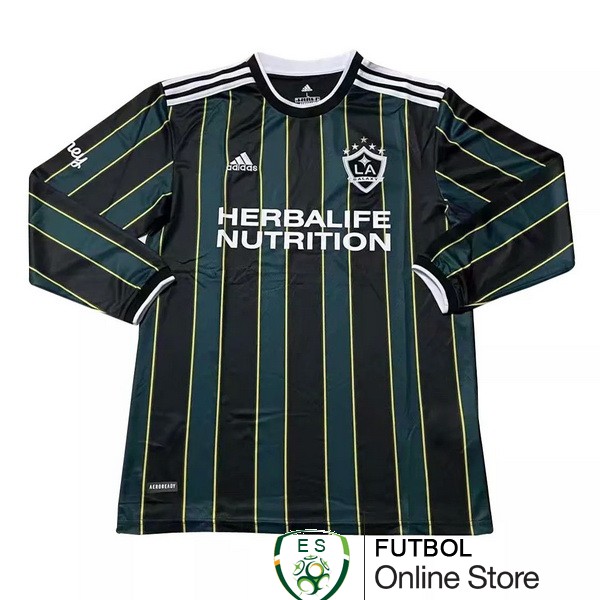 Camiseta Los Angeles Galaxy 21/2022 Manga Larga Segunda