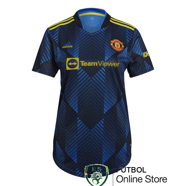 Camiseta Manchester United Mujer 21/2022 Tercera