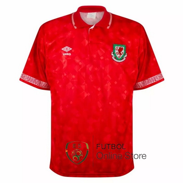 Retro Camiseta Gales 1991 Primera