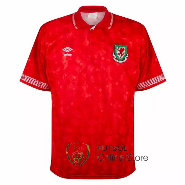 Retro Camiseta Gales 1991 Primera
