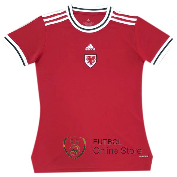 Camiseta Gales Mujer 2022 Primera