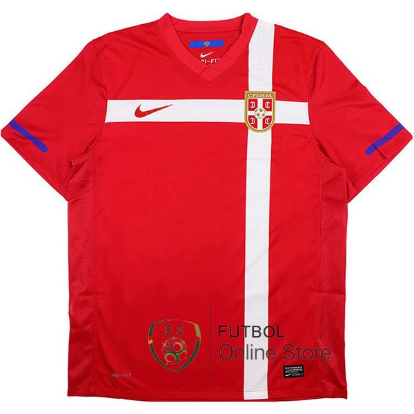 Retro Camiseta Serbia 2010 Primera