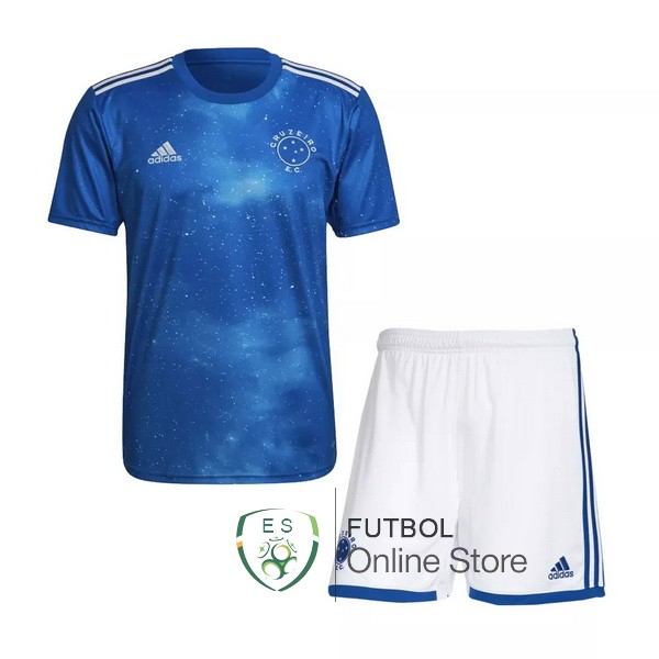 Camiseta Cruzeiro EC Ninos 22/2023 Primera