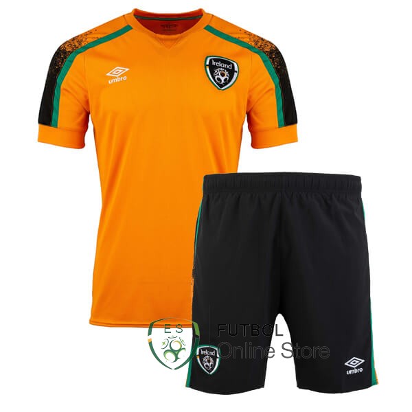 Camiseta Irlanda Ninos 2022 Primera Naranja