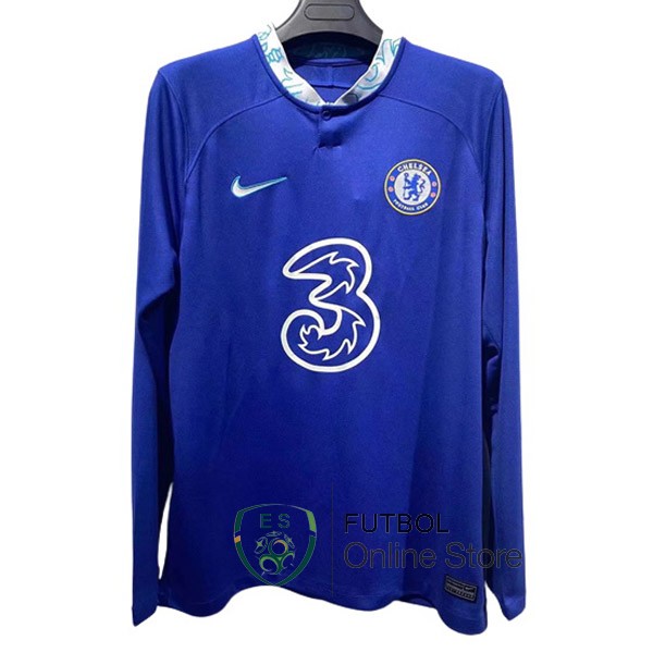 Camiseta Chelsea 22/2023 Manga Larga Primera