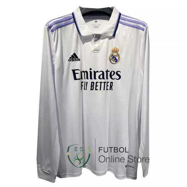 Camiseta Real Madrid 22/2023 Manga Larga Primera