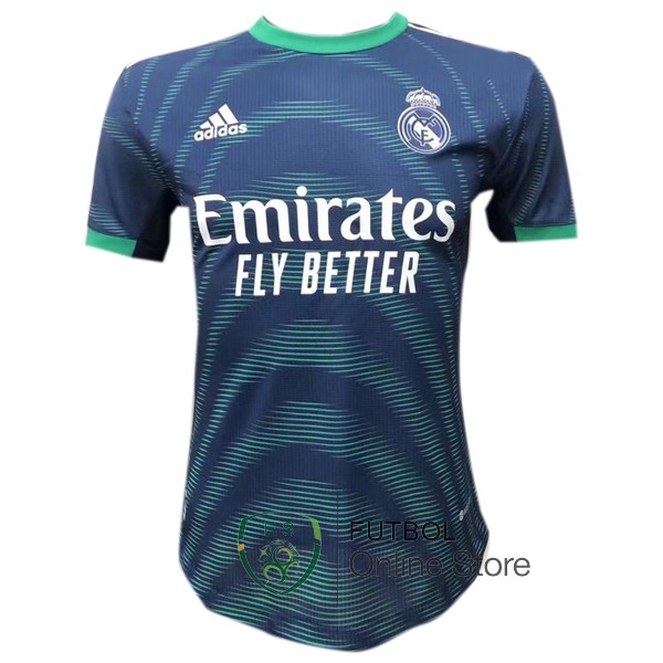 Camiseta Real Madrid 22/2023 Especial Jugadores Azul Verde