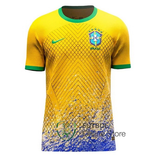 Tailandia Camiseta Brasil 2022 Primera Concetto