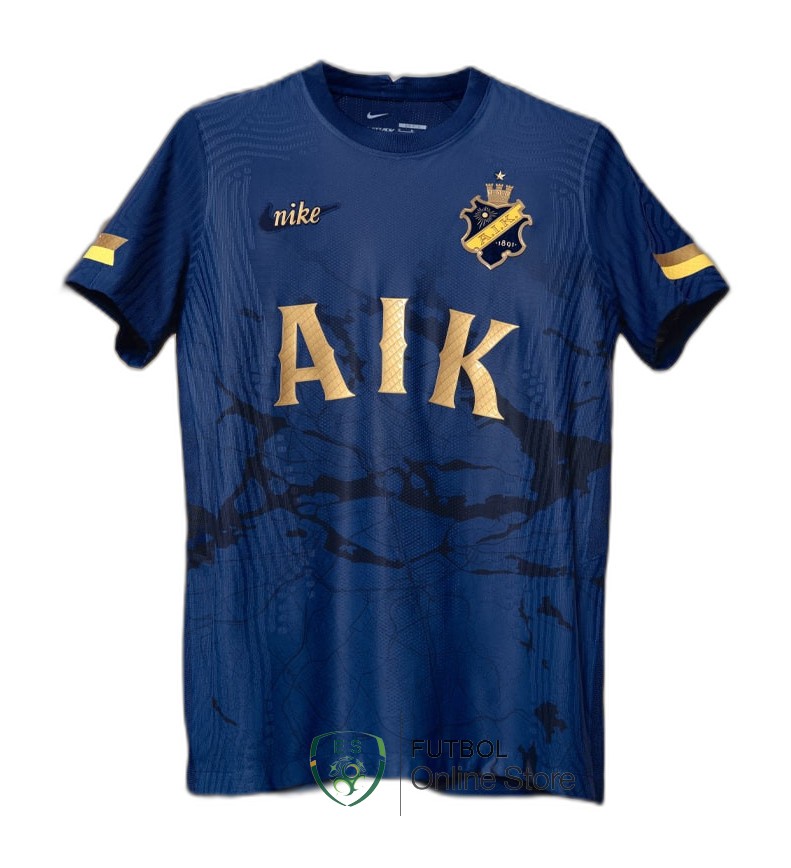 Tailandia Camiseta AIK Stockholm 22/2023 Especial Azul