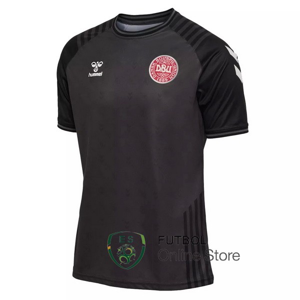 Tailandia Especial Camiseta Dinamarca 2022 Negro