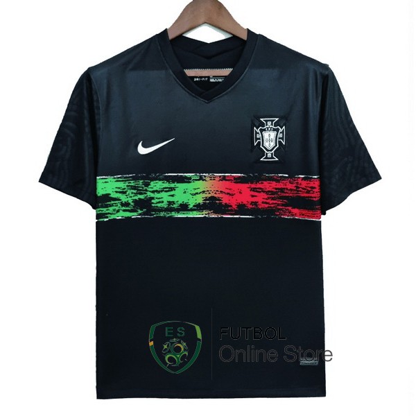 Tailandia camiseta Portugal 2022 Especial Negro