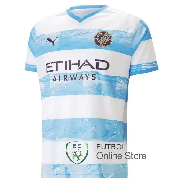Camiseta Manchester city 22/2023 Especial Azul