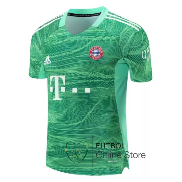 Camiseta Bayern Munich 21/2022 Portero Verde