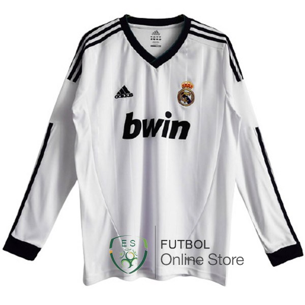 Retro Camiseta Real Madrid 2012/2013 Primera Manga Larga