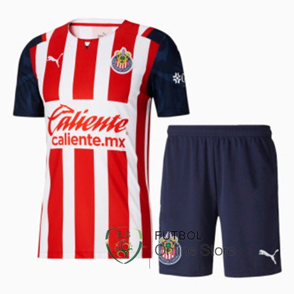 Camiseta CD Guadalajara 21/2022 Primera Conjunto Completo Hombre