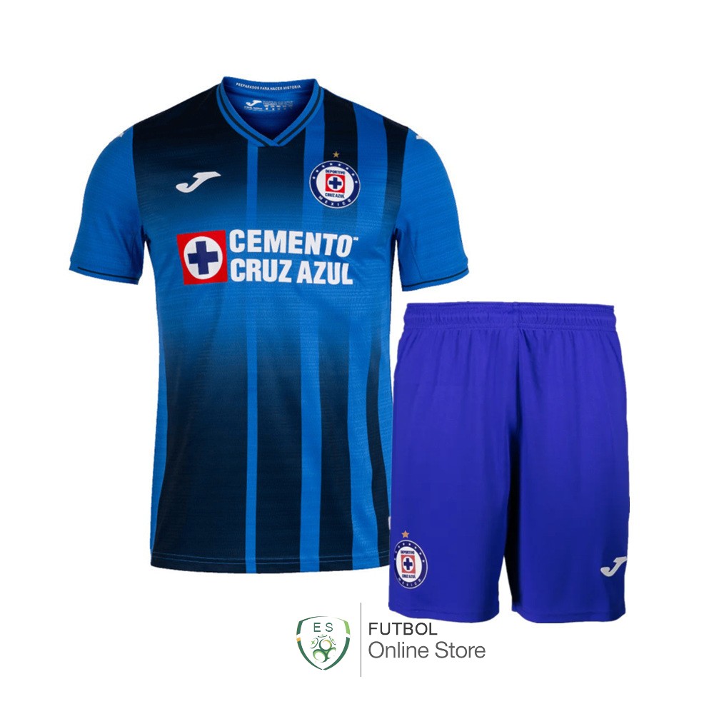 Camiseta Cruz Azul 21/2022 Primera Conjunto Completo Hombre