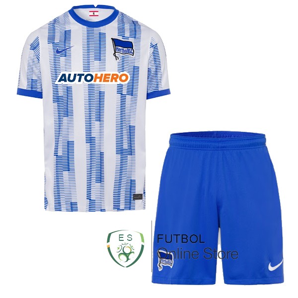 Camiseta Hertha Berlín 21/2022 Primera Conjunto Completo Hombre