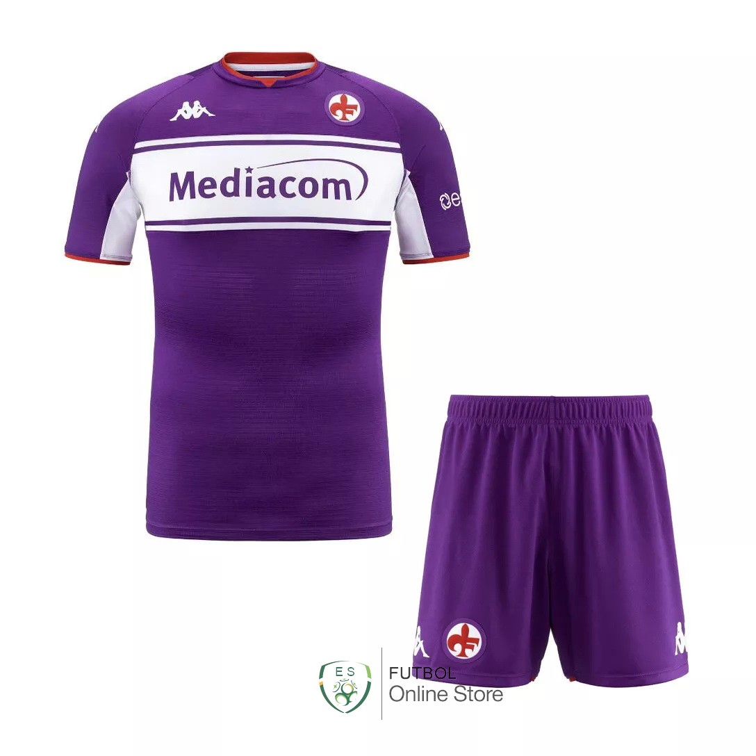 Camiseta Fiorentina Ninos 21/2022 Primera