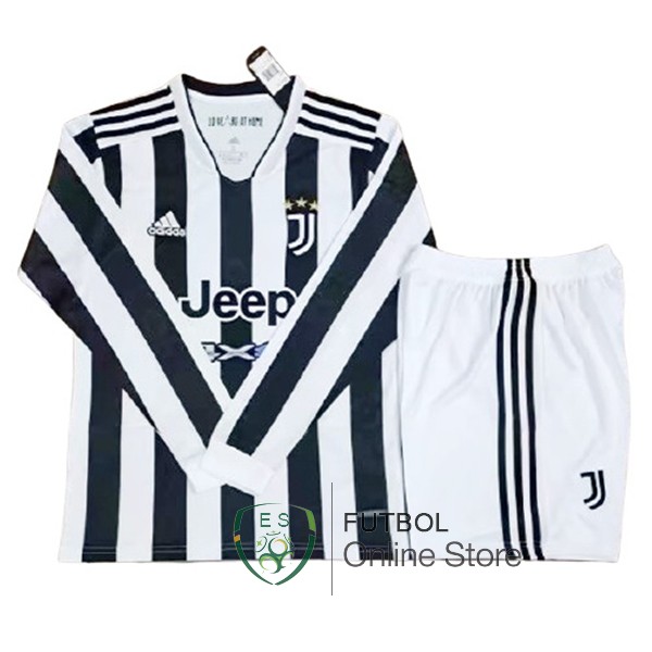 Camiseta Juventus Ninos 21/2022 Primera Manga Larga