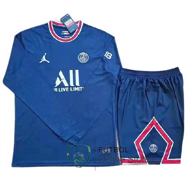 Camiseta Paris SG Ninos 21/2022 Primera Manga Larga