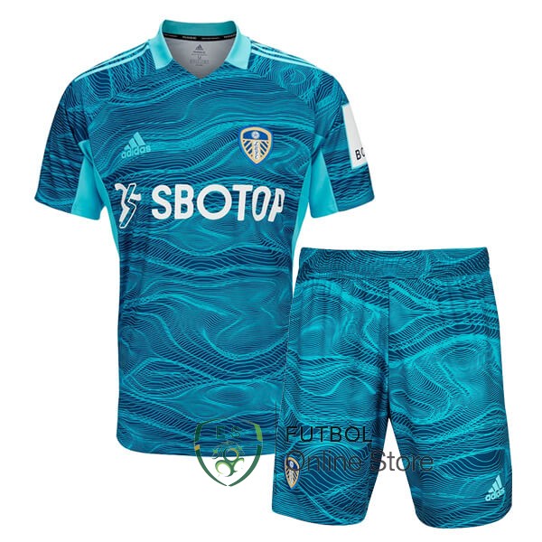 Camiseta Leeds United 21/2022 Primera Portero Conjunto Completo Hombre