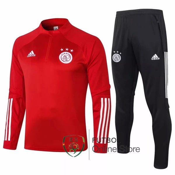 Camiseta Ajax Chandal Ninos 21/2022 Rojo Negro